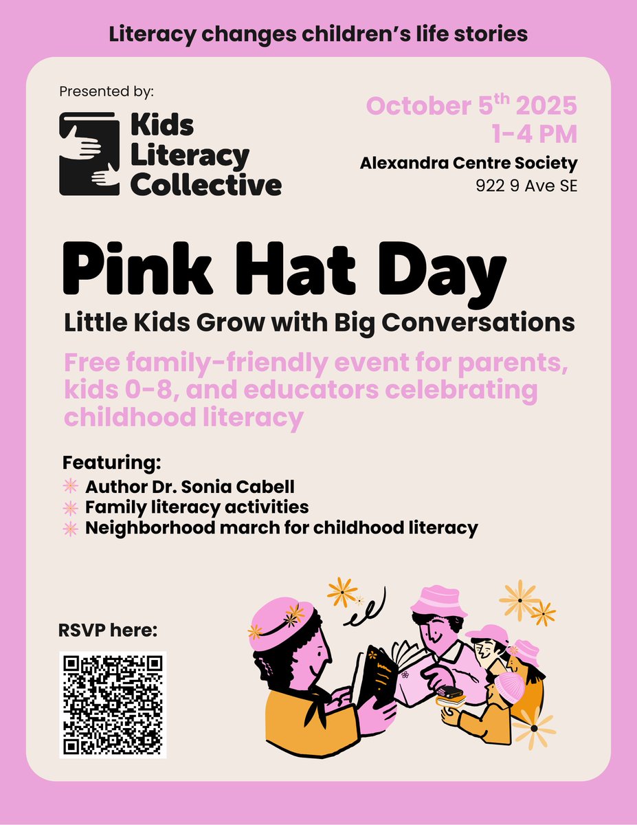 Another opportunity to learn from Dr. Sonia Cabell. Bring your littles!