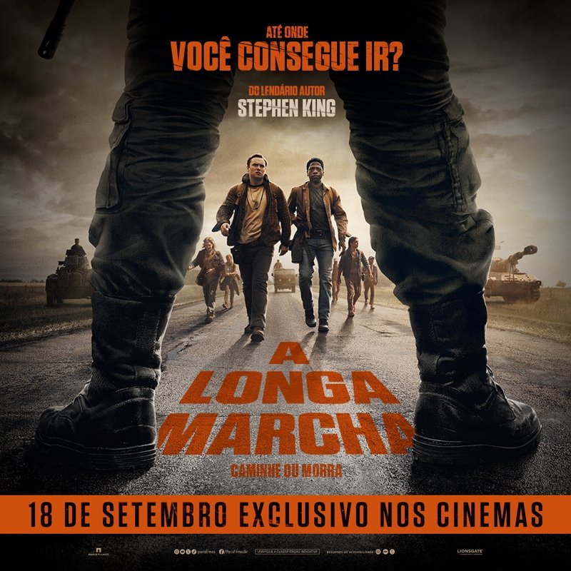 Cinematografiaz's tweet photo. Recebi convite da @ParisFilmes pra um dos melhores filmes de 2025.
Dirigido por Francis Lawrence e baseado em um romance de Stephen King, "A Longa Marcha" já está em cartaz nos cinemas.
#ALongaMarcha #CaminheouMorra #StephenKing #ParisFilmes https://t.co/GRRbJVcgvo