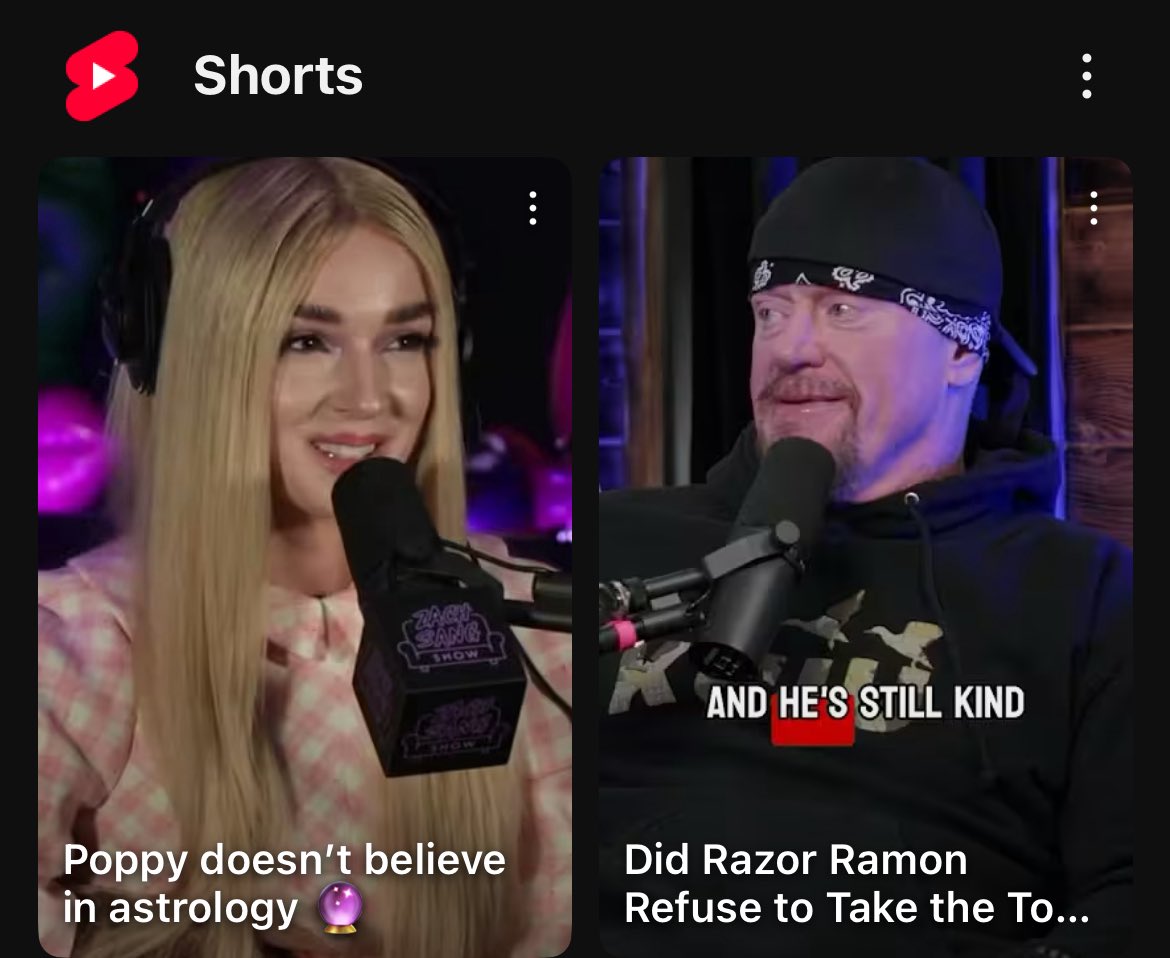 Scrolled too quickly and thought the craziest podcast team up happened.