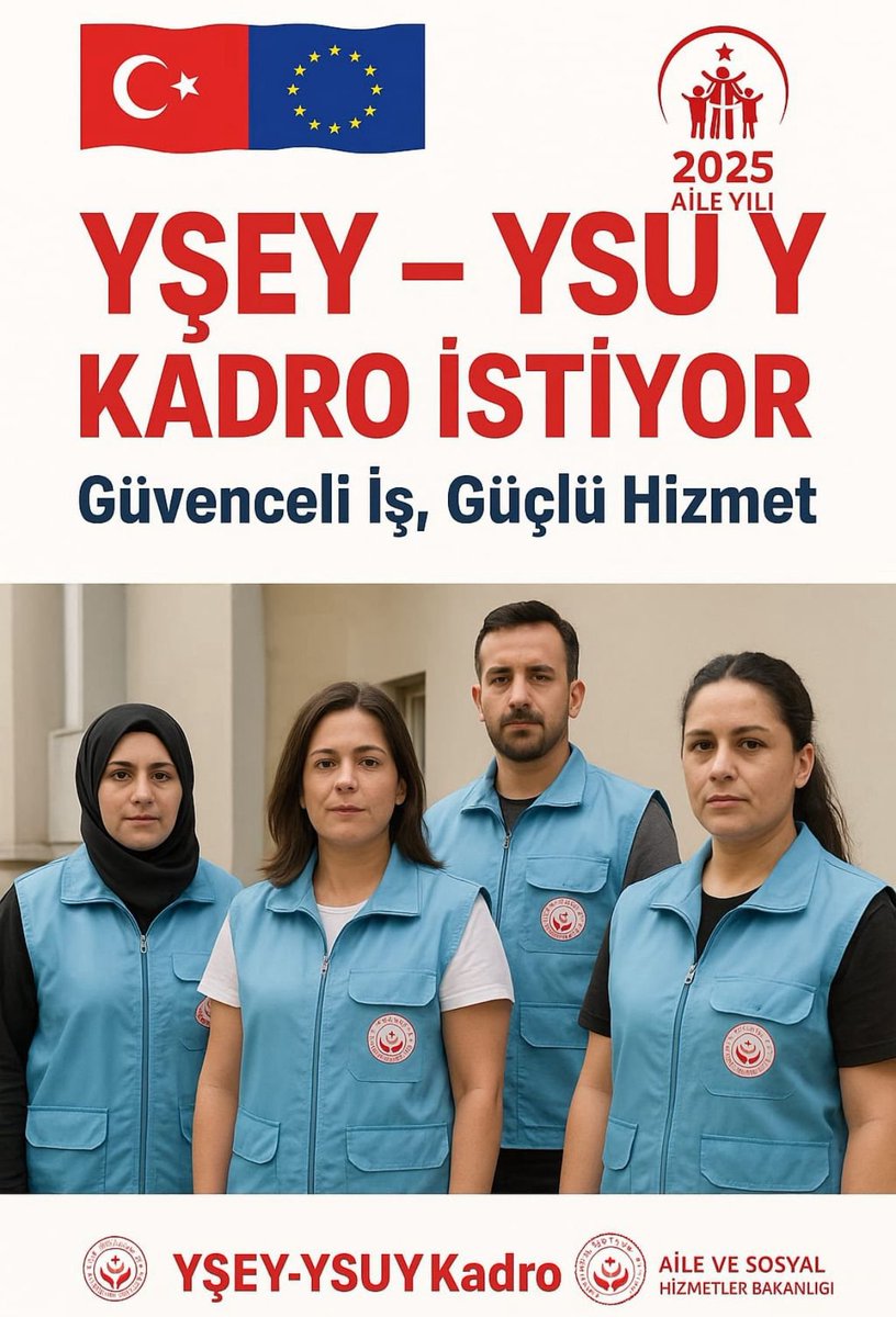 kaanyuce44's tweet photo. Devletimizin sosyal yardım vizyonunda önemli bir rol üstlenen bizlere güvenceli bir çalışma ortamına kavuşmamızı sağlayacak adımların atılmasını İSTİYORUZ. #YSEYYSUYKADROİSTİYOR 
@MHP_Bilgi
@dbdevletbahceli
@MhpTbmmGrubu
@UlviYonter
@ifarukaksu
@E_SemihYalcin
@ahmet__yurdakul https://t.co/zCXOPDgUTH