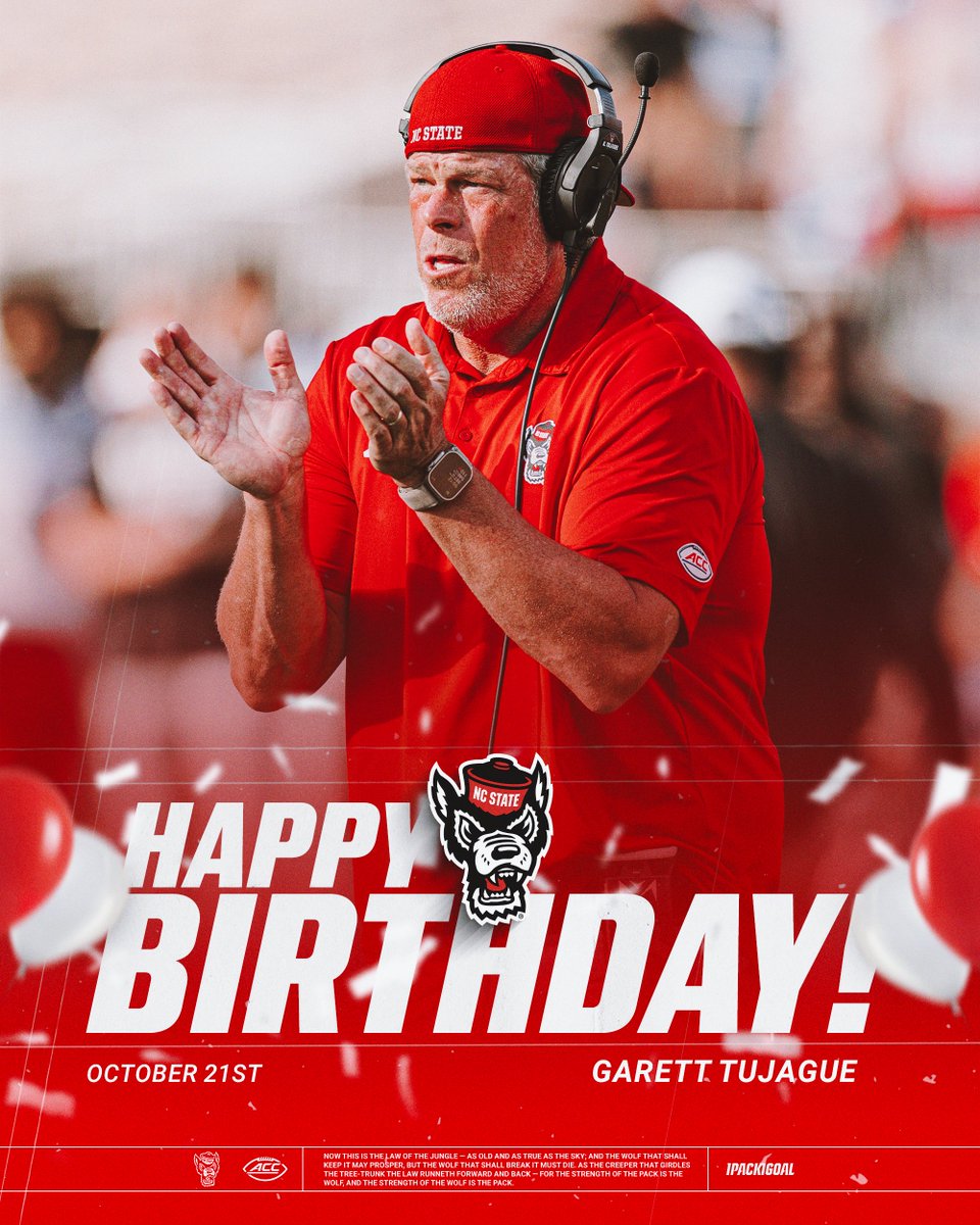 PackFootball's tweet image. Happy Birthday, @Coach2J !!

#1Pack1Goal