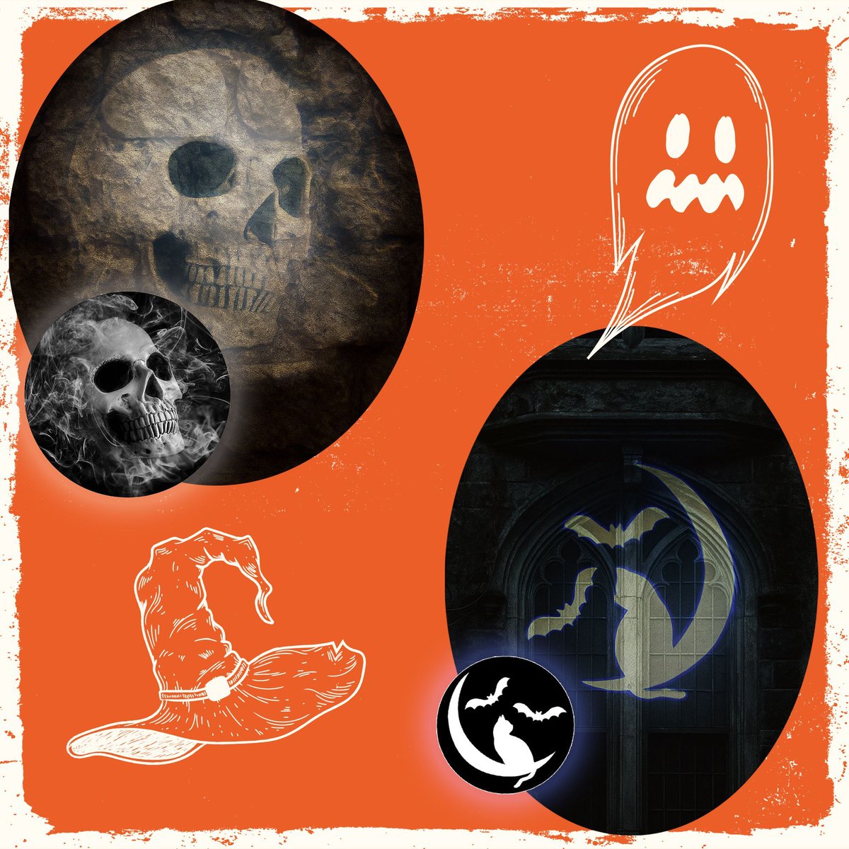 👻🎃 You guys have the parties, *we* have the stuff to make them even cooler. We're talkin' fog, lights, even SPOOKY PROJECTIONS! Let's chat 😊