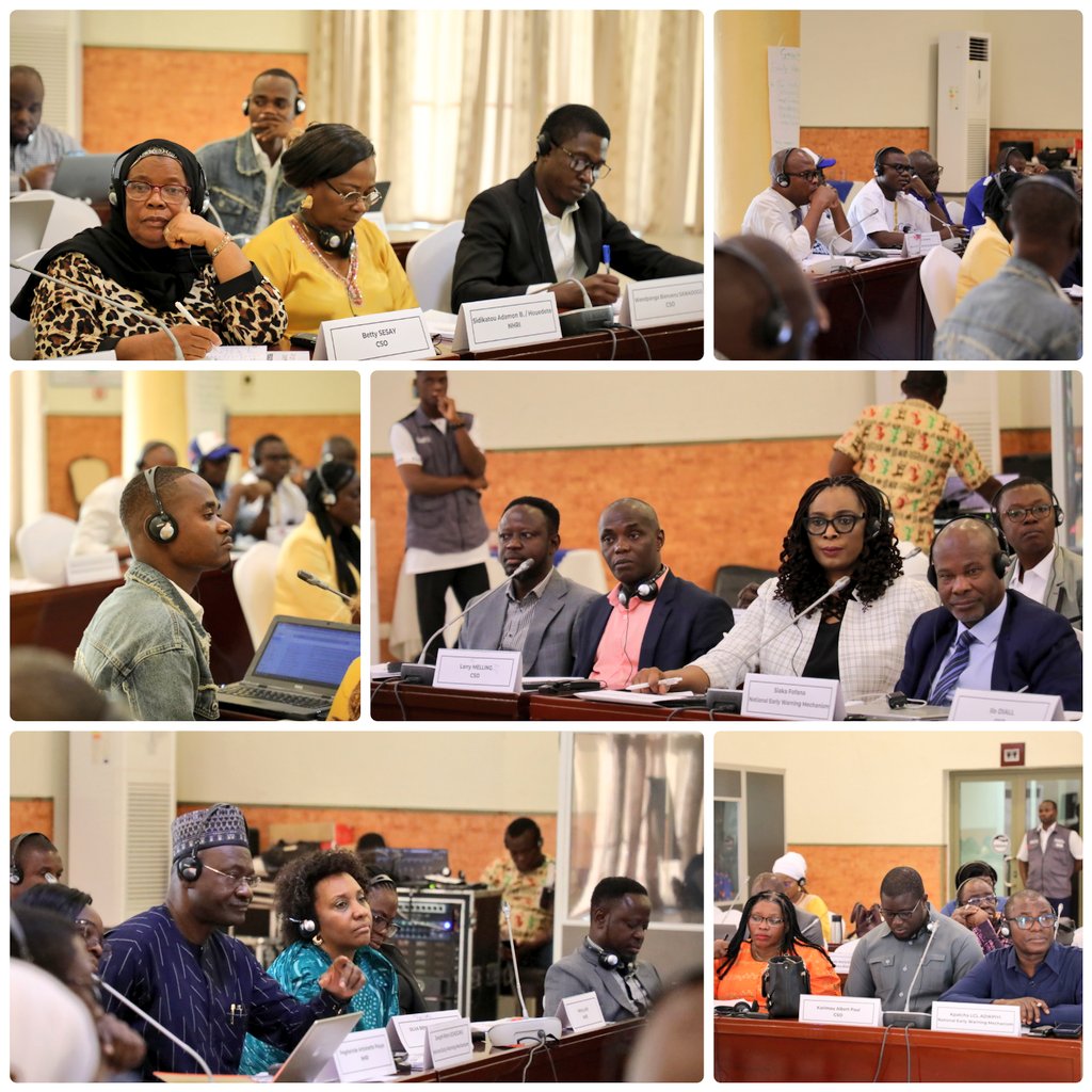 AUC_PAPS's tweet photo. 🤝 MEET THE PARTICIPANTS: The #Lome2025 cohort! 

Uniting key stakeholders for #WestAfrica's security! The training brings together reps from National Peace Infrastructures, NHRIs, CSOs, @ecowas_cedeao, ECOWARN, @AUC_DPAPS, & @UNHumanRights. Collaboration is our strength! 
Proactive conflict prevention through human rights. #HR4EW #GroupPhoto

#HumanRights #Agenda2063
#EarlyWarning #conflictPrevention

@_AfricanUnion
@GIZAfricanUnion @UNITAR 
@UNHumanRights @court_afchpr @OHCHR_EARO 
@ecowas_cedeao