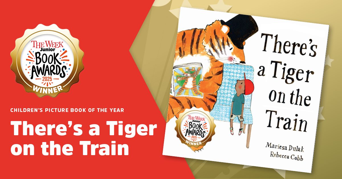 theweekjunior's tweet image. 🚂🐯 All aboard for a win! There’s a Tiger on the Train by @mariesadulak, illustrated by Rebecca Cobb and published by @faberbooks, has won the Picture Books category at #TheWeekJuniorBookAwards! 🎉
A joyful, imagination-fuelled journey for little readers.