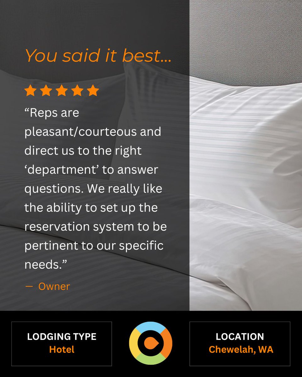 WebRezPro's tweet image. See more @WebRezPro reviews on @hoteltechreport! #HotelSoftware #CloudPMS