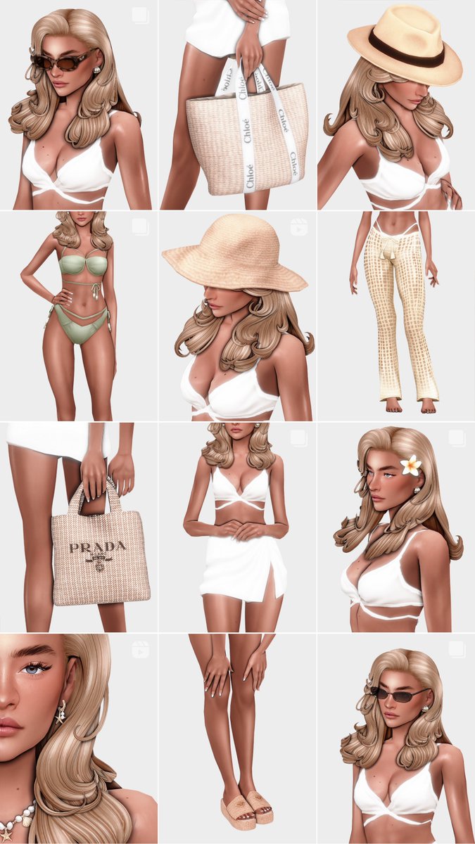 farfallasims's tweet photo. ETERNAL SUMMER 🐚

A collection of all your summer accessory essentials! All CC linked on my Tumblr.

#TheSims4 #Sims4CC https://t.co/4C3L6b9216