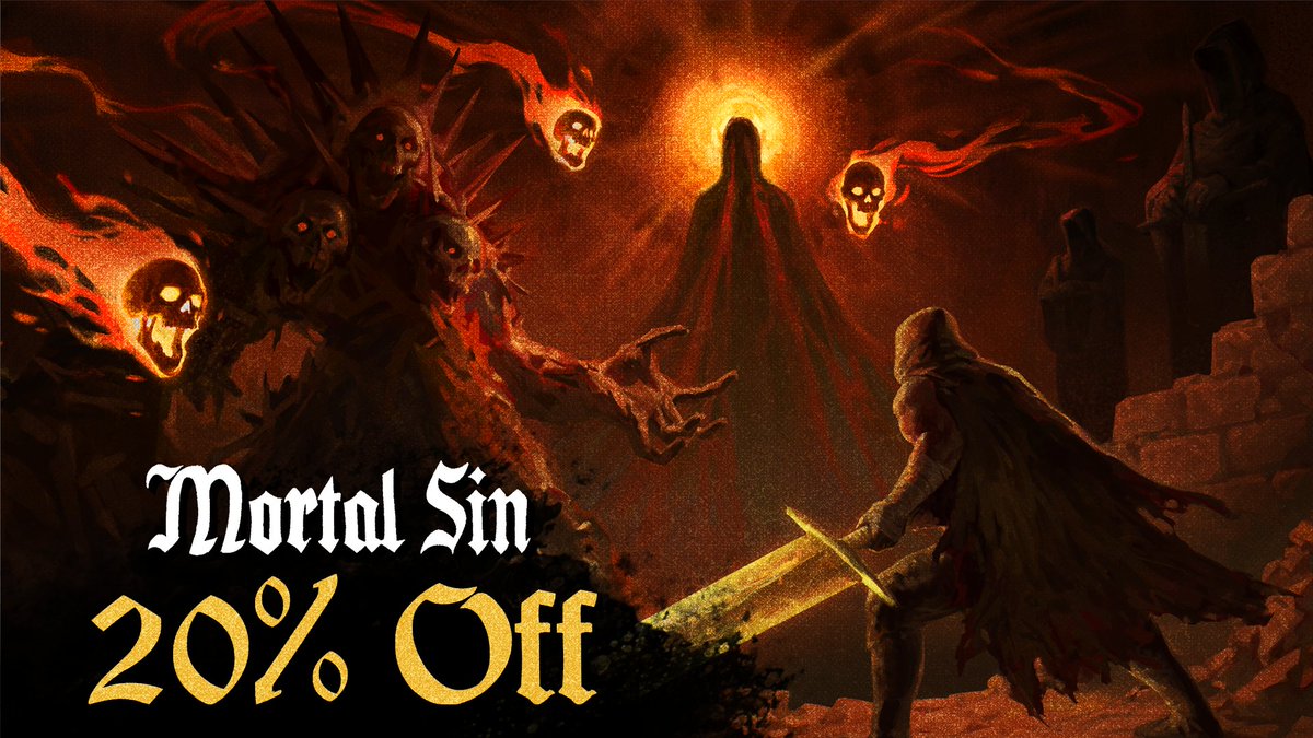 You know you want it

Mortal Sin 20% Off only until October 6.
👇store.steampowered.com/app/1494810/Mo…