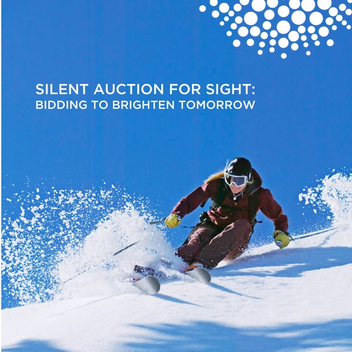 Dreaming of heading down the slopes? Yearning to hit the links? Want to take it down a notch with mind, body and soul session at a yoga resort? These are just a few of the unforgettable experiences on offer at our Silent Auction for Sight. bit.ly/4nlD64k