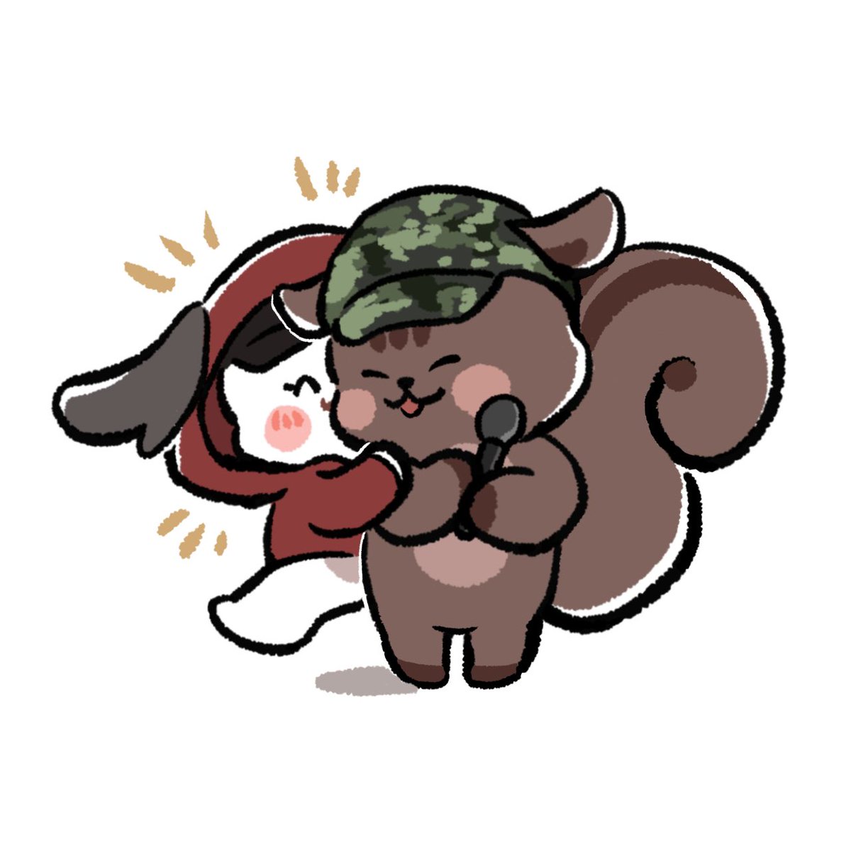 1us_sn's tweet photo. 🐶🐿️ https://t.co/aGqRzV2Dat