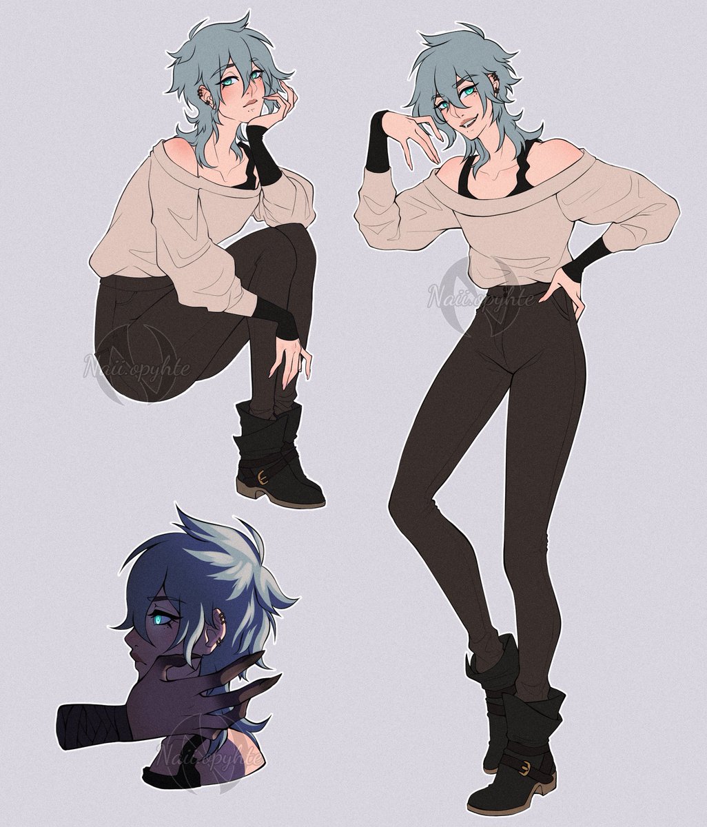 Naii_ophyte's tweet photo. I have a funny idea where the MC says "is that the previous Poseidon blessed human? we don't really look that much alike" and everyone just gives them a bombastic side eye cause yes the fuck you do...
I love the shark boys but gyatt damn... Stryker
#sharkbaitvn https://t.co/VKiDVSBtRD