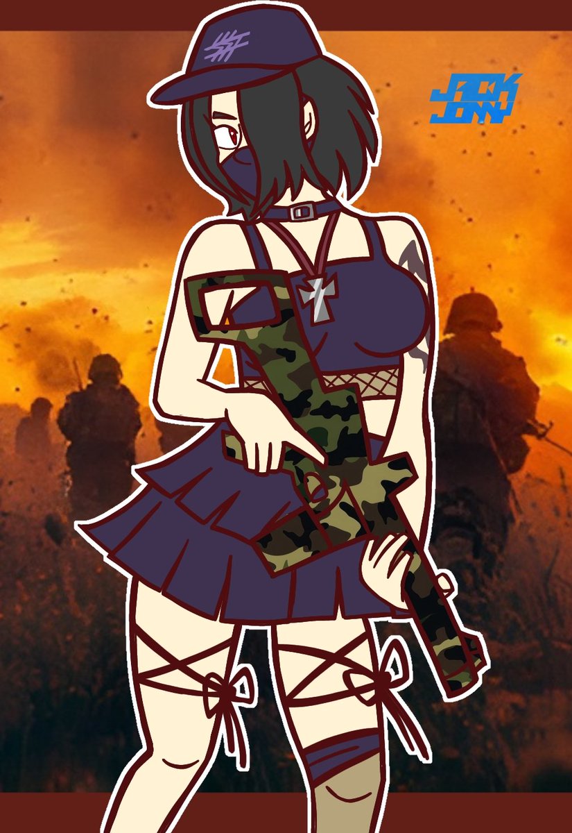 Molly Goes To War (to just model)

( Outfit inspired by <a href="/posaposari/">頑張りますちゃん</a> )