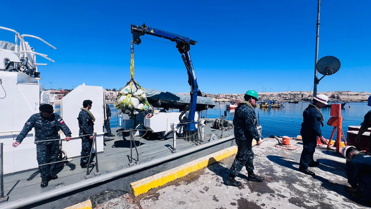 Policía Marítima de Caldera incautó 1.600 kilos de mesodesma donacium que se encuentra en veda. Revisa esta nota en el siguiente link 👉 sl1nk.com/yseba
<a href="/Armada_Chile/">Armada de Chile</a>