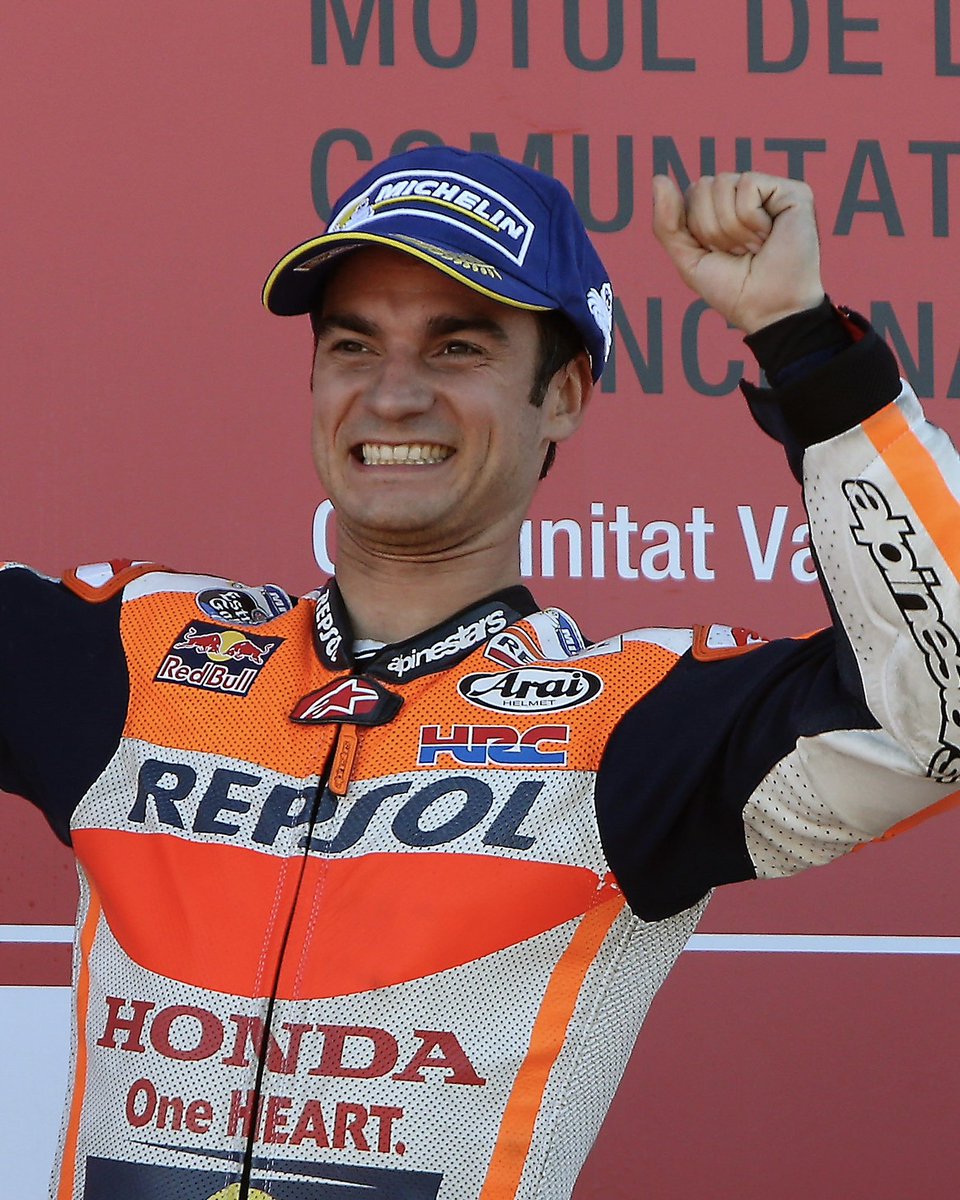 ¿Sabías que <a href="/26_DaniPedrosa/">Dani Pedrosa</a> es el piloto con más victorias en el #ValenciaGP? 7 victorias y 11 podios en sus 17 carreras en el Circuit 🤯🏆

Feliz cumpleaños, leyenda 🎂🥳
