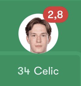 Djurgårsprodukten David Celics första halvlek i matchen mellan Djurgården och Sirius. En kon hade gjort det bättre. Bör utredas för matchfixning.