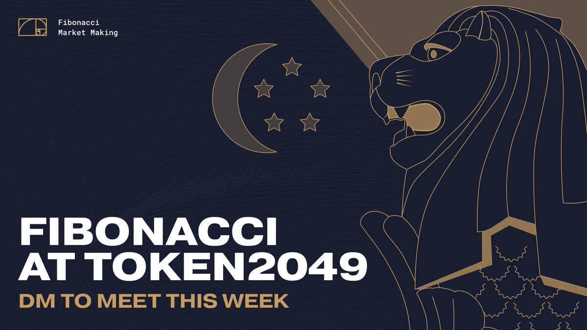 🔸 TOKEN2049 Singapore — we’re here

Fibonacci team just landed for <a href="/token2049/">TOKEN2049</a> week. We’ll be hopping across key talks and side events to trade notes on liquidity, execution, and risk tooling. 

Want to meet? DM us your window + event badge; we’ll sync a spot on-site. 

📍 See