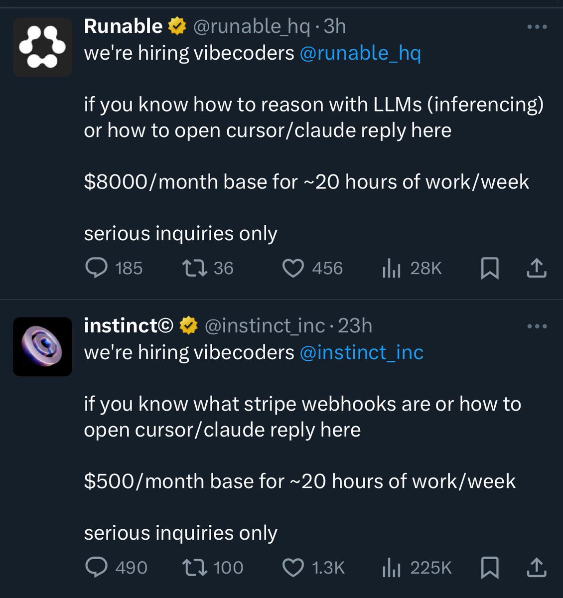 Not sure which one to pick here, any thoughts? <a href="/runable_hq/">Runable</a> <a href="/instinct_inc/">instinct©</a>