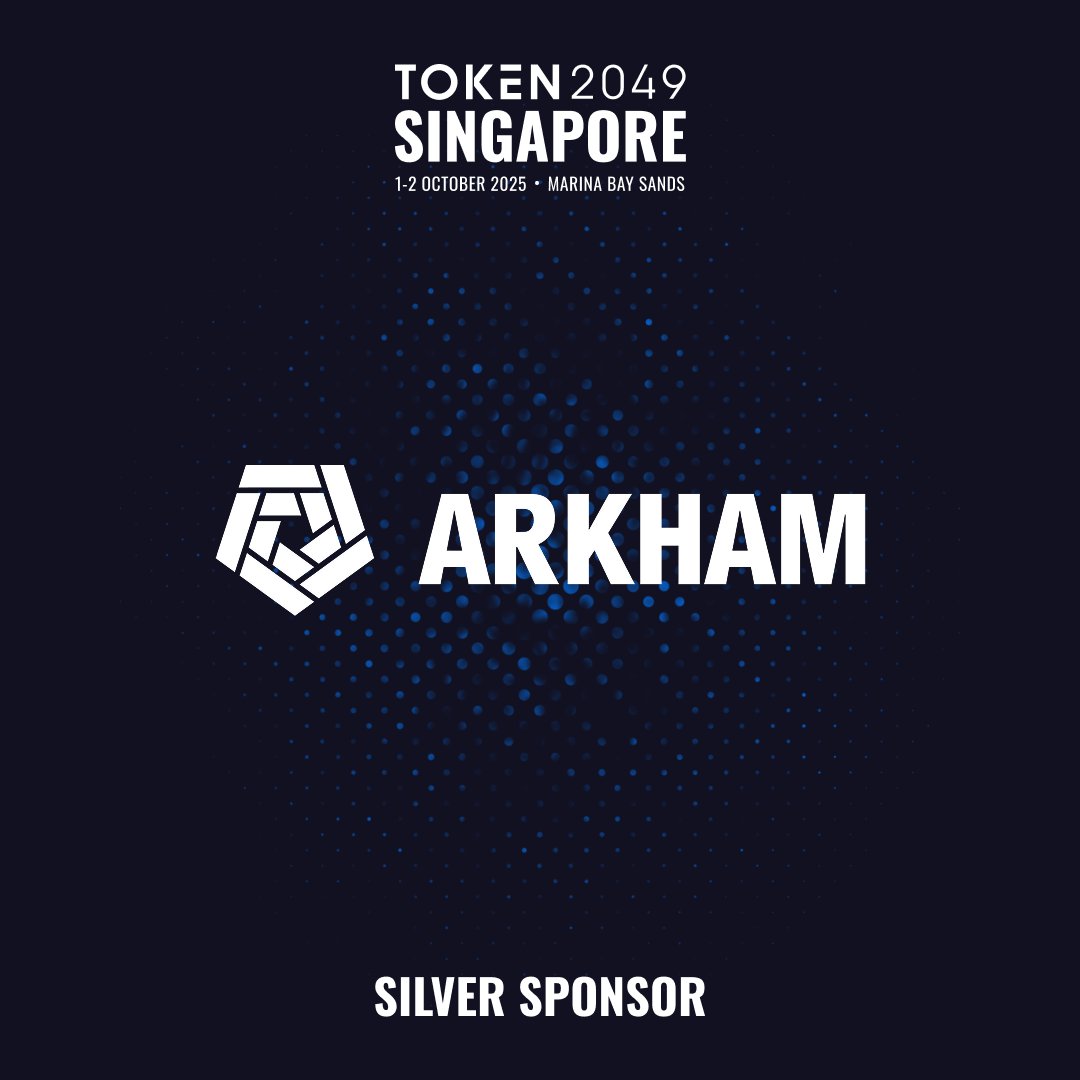 Silver Sponsor @arkham delivers crypto traders intelligence and tools to  outperform. Users get real-time market data, on-chain analysis, and tools  powered by AI to surface the entities behind flows, meaning you can