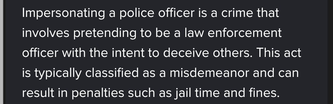 <a href="/proxcee/">🅿️®️🚫❌✌🏾</a> <a href="/EricaRN4USA/">Erica 🇺🇸🇺🇸🇺🇸</a> Glad she's on VIDEO saying all that.

Hopefully, she'll be arrested for impersonating a Police officer, coupled with an "extortion" charge.

MAKE CRIMES ILLEGAL AGAIN!