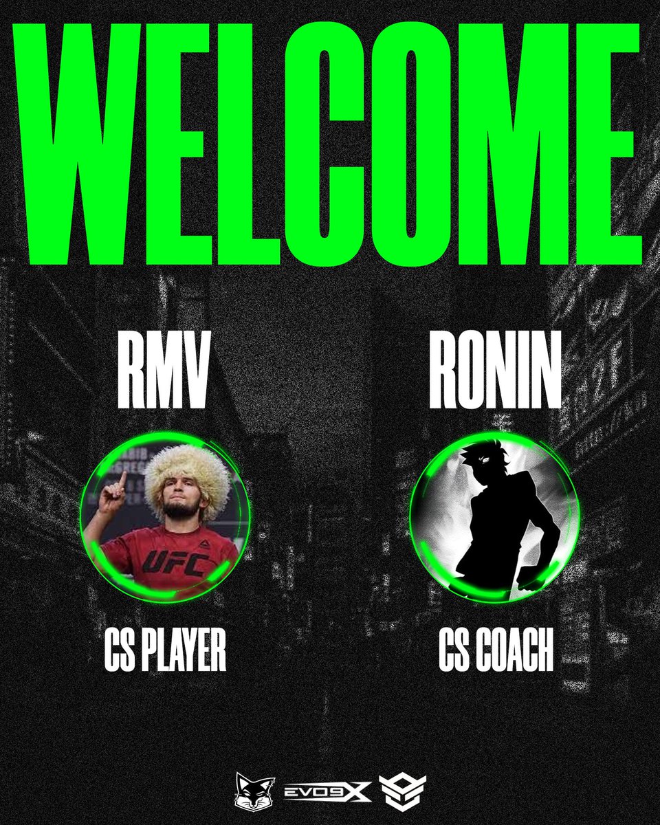 Please help us welcome our newest 5th player and coach for the CS2 team

We are very excited to add <a href="/RMV1207CS/">RMV1207</a> to our starting roster and <a href="/ronincs2/">ronin</a> as the team coach. Lets get to work 💪💪