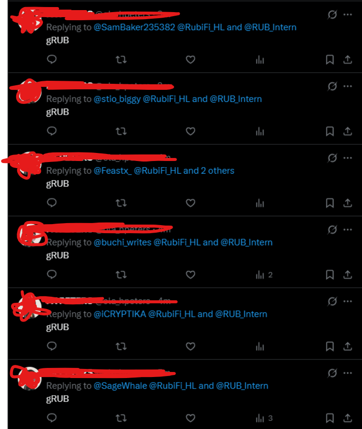 Grub timeline looking guddd