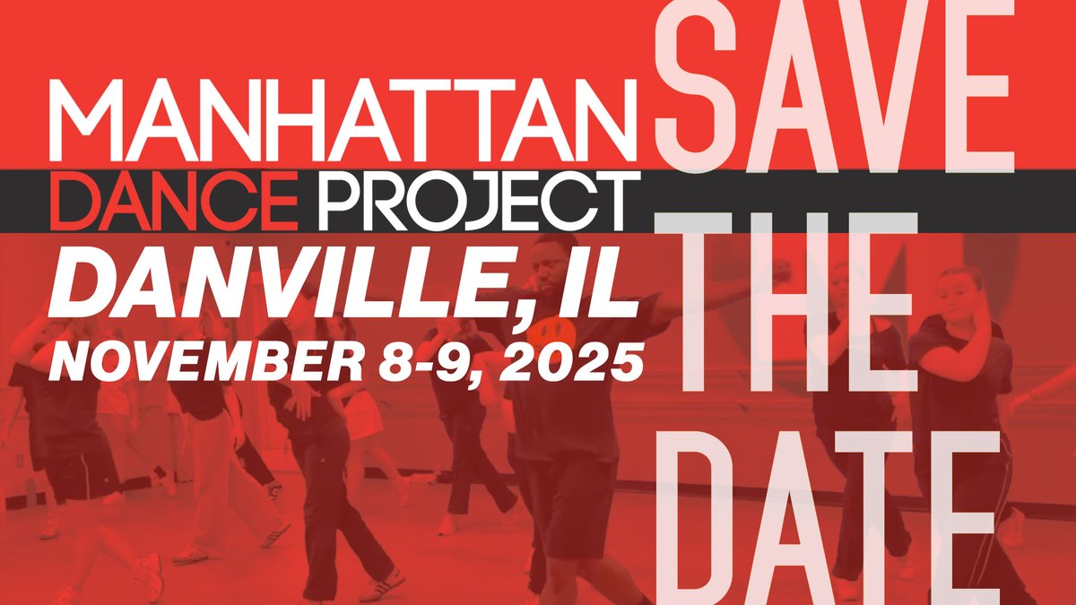 mdpdance's tweet photo. Save the Date. Join MDP in Danville on November 8-9, 2025
https://t.co/ZeZrWtwyUB 

#mdp #mdpdance #manhattandanceproject #mdpDAN #danville https://t.co/TaZD62nBKr