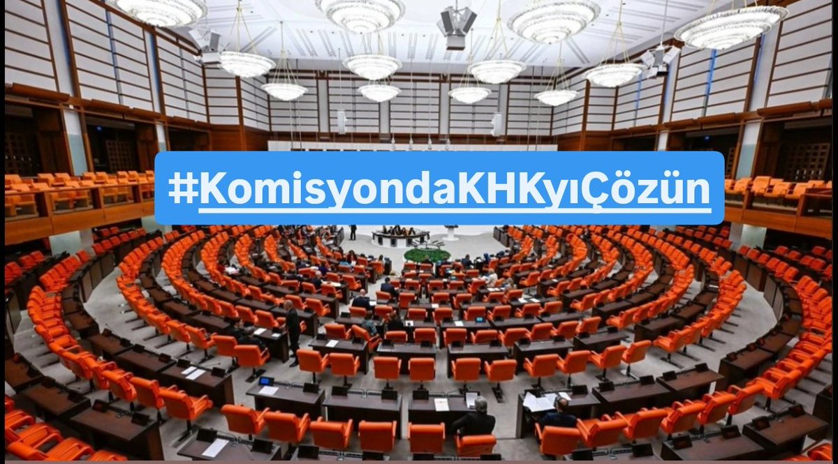#KomisyondaKHKyıÇözün

Yeni yasama yılı 1 Ekim’de açılıyor. 

Türkiye için ortak dileğimiz adaletin,hakkın ve umudun güçlenmesidir. 

KHK sorununun çözümü ertelenemez bir görevdir.

Tüm partileri bu tarihi sorumluluğu üstlenmeye davet ediyoruz

<a href="/TBMMGenelKurulu/">TBMM Genel Kurulu</a> <a href="/adalet_bakanlik/">T.C. Adalet Bakanlığı</a>