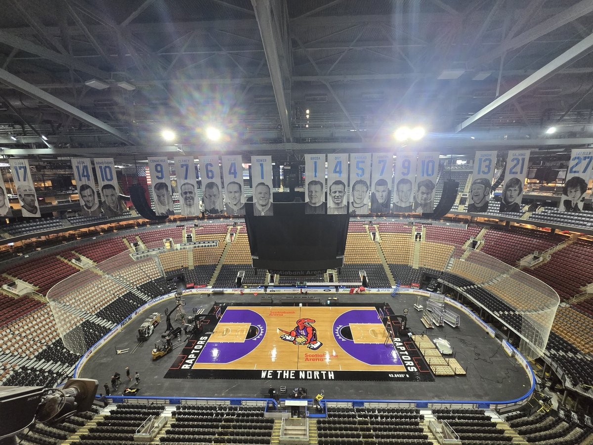 Cody_Reid's tweet image. When you do a tour of @ScotiabankArena and find out the @Raptors are bringing back the best count in the league #torontoraptors