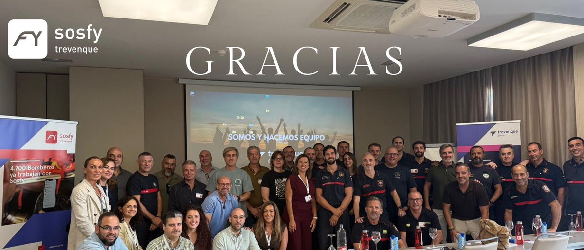 Aún con resaca emocional de lo vivido el viernes 💫

Una jornada con usuarios de <a href="/SosfyTrevenque/">Sosfy - Bomberos</a> 🚒 para escuchar, compartir, aprender y remar juntos en la misma dirección.
No es solo software… es comunidad, unión y equipo.

#Sosfy #Bomberos #Networking #Emergencias #Innovación