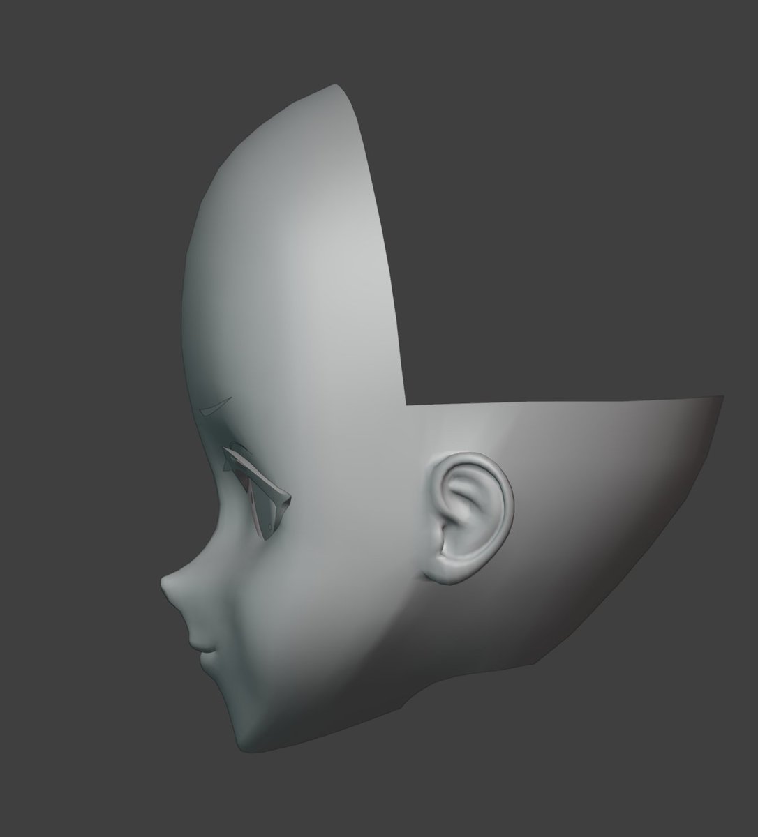 Head WIP

#Blender #3DCG #Vtuber