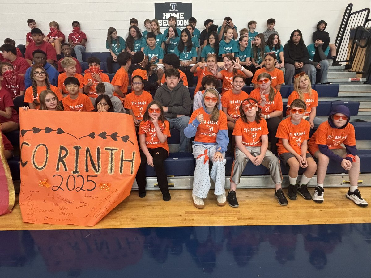 Opening Ceremonies for the 25-26 7th Grade Corinthians 🧡(photo cred; <a href="/rdavis96/">Miss Davis</a>)