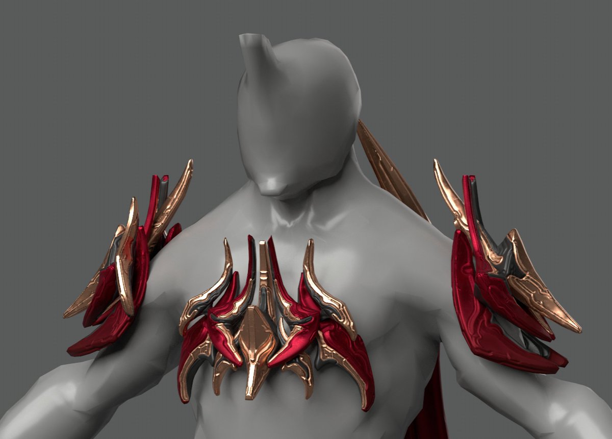 Veridia Armor Set and Syandana 👀 
collab with <a href="/thejaxgonzales/">Jax</a> 

#warframe #tennogen #tennocreate #b3d