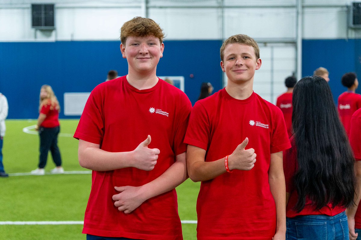SpringdaleCofC's tweet image. 🎉 Our Junior Leadership class kicked off last week at the Springdale Recreation Center!
From orientation and introductions to exciting team-building activities, this incredible group of ninth-grade students is already beginning a journey of growth, confidence, and leadership.