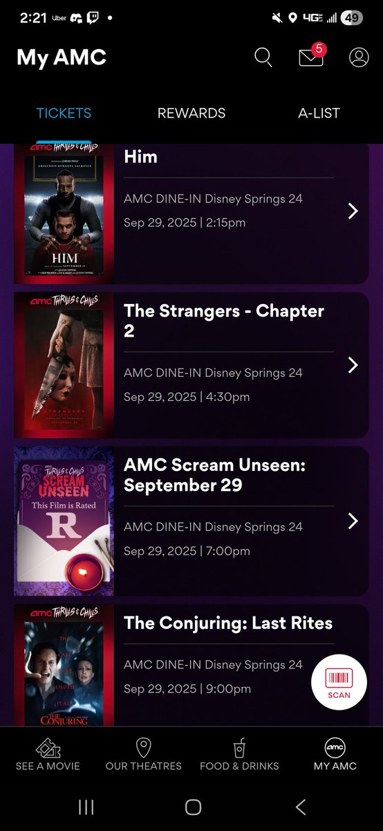 VistaG_'s tweet photo. 4 horror movies in one day let's do this https://t.co/nwAWZoBy13