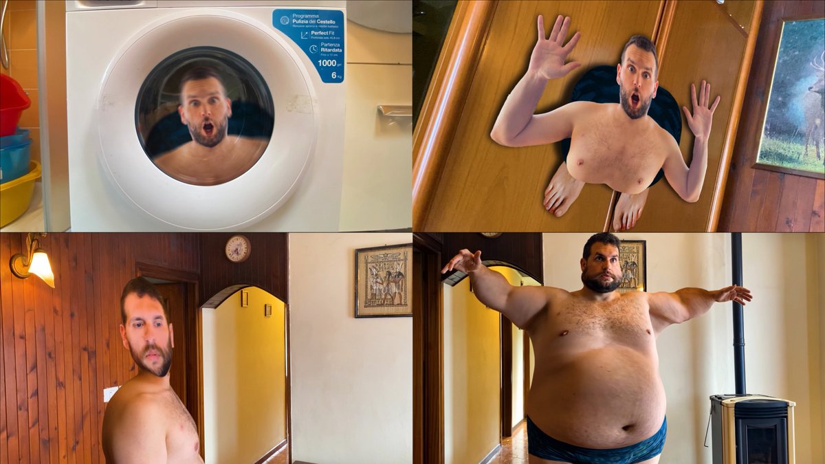 Looney Boy Dizzy &amp; Flattened Head (Inflated)  Full video here: patreon.com/posts/140028417