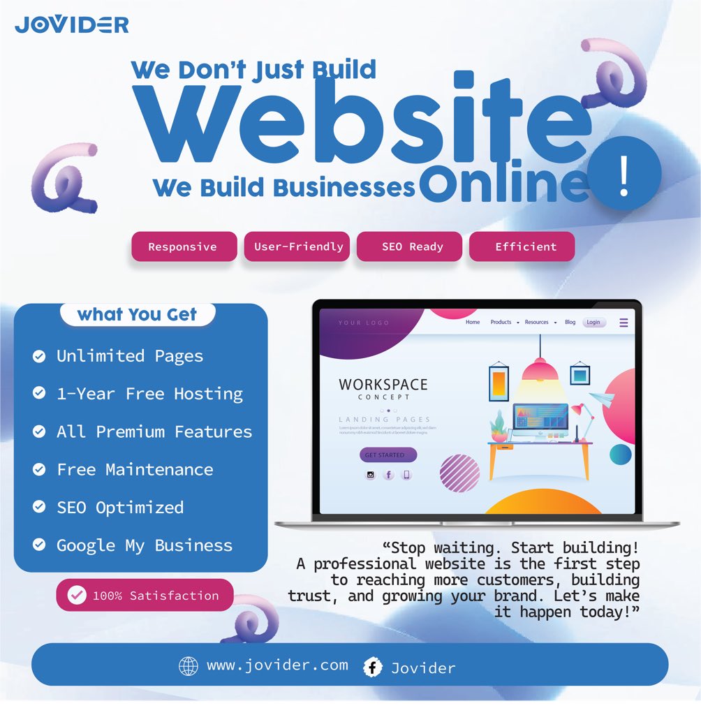 Jovider_'s tweet photo. Helping businesses like yours build a strong online presence is what we love doing.

Reach out today and let our team set up the perfect website for you! 🖤

Website: https://t.co/IPC3vC1R5t
Email: joe@jovider.com https://t.co/klgmM2Oo4A
