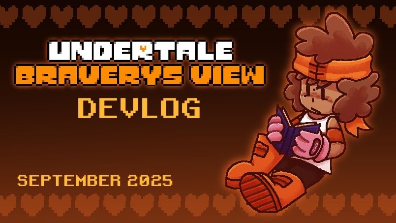 Braverysview's tweet photo. --♡ DEVLOG SEPTEMBER 2025 ♡--
https://t.co/uQnvzXszkp

#utbv #braverysview #undertale #fangame https://t.co/BB9i43hZJR