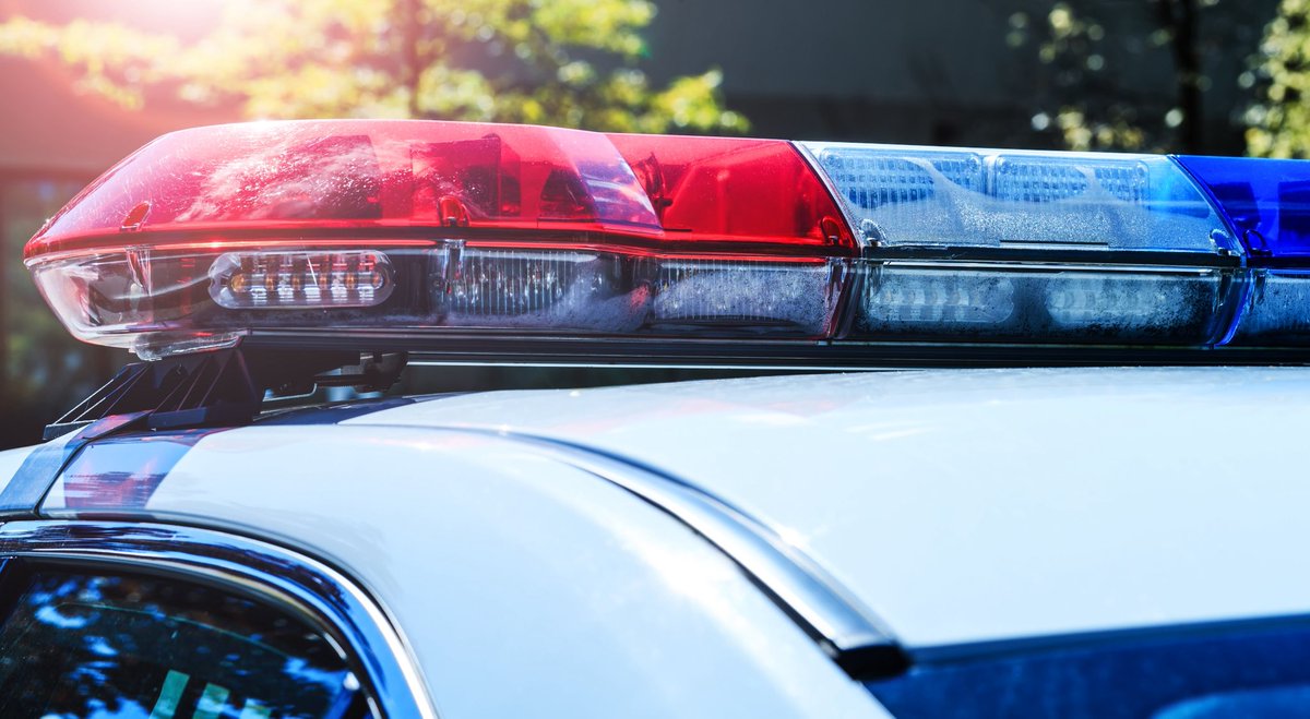 Communica1st's tweet photo. Last call: take our short survey if you haven't yet! https://t.co/FGeqrr4BfR We want to know your thoughts on #BlueEnvelope programs, programs aimed to reduce misunderstanding between drivers with disabilities & police in a traffic stop. We've been asked what we think about them.

[Image description: A closeup of red, white, and blue lights on the roof of a police car.]