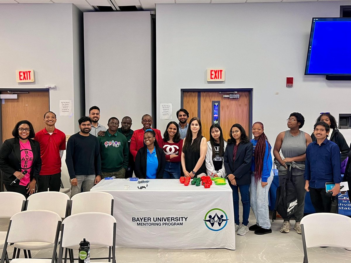 baysalgurellab's tweet image. On September 26, Baysal-Gurel lab members Shahla Borzouei, Sneha Patil and Anvesh Sankuratri attended the Bayer Mentoring event at Tennessee State University. #Bayercropscience #tsucollegeofagriculture