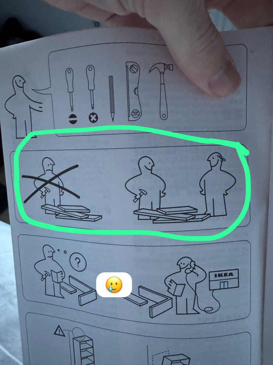 TonyIuck's tweet image. Yo estaba tan feliz con mi vida y de repente IKEA decidió revivir todos mis traumas y joderme la tarde 😔