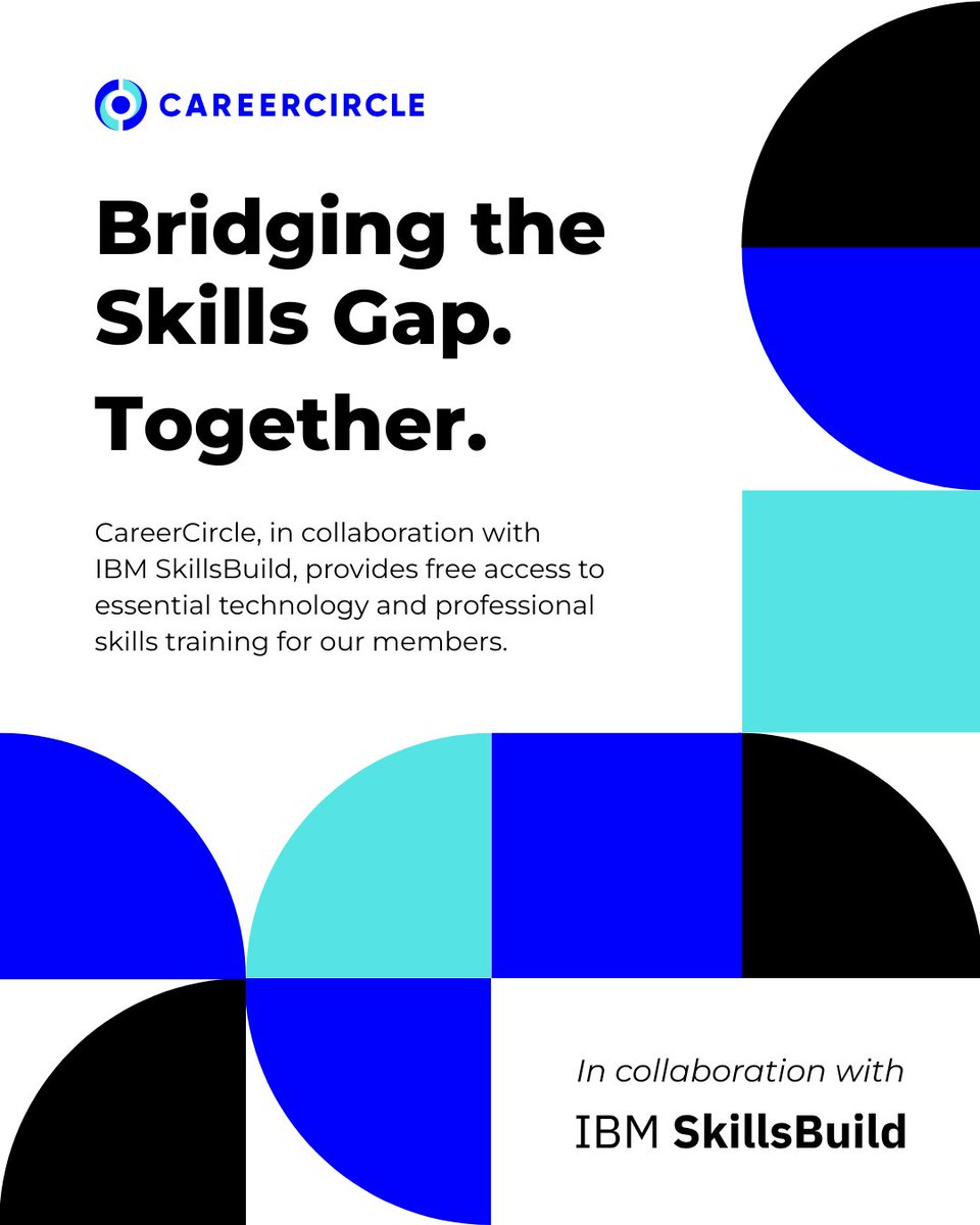 Big news! We've partnered with @‌IBMSkillsBuild to offer our members free IBM-branded credentials. Earn recognized digital credentials in AI, Data Analytics, Cybersecurity &amp; more to prove your skills to employers.

Get started today: hubs.la/Q03Lm7XX0