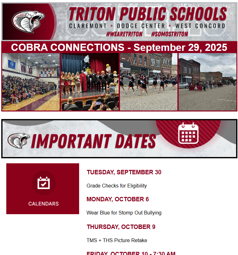 Check out our latest Cobra Connections Newsletter @ tritonpublicschools.edurooms.com/engage/triton-…