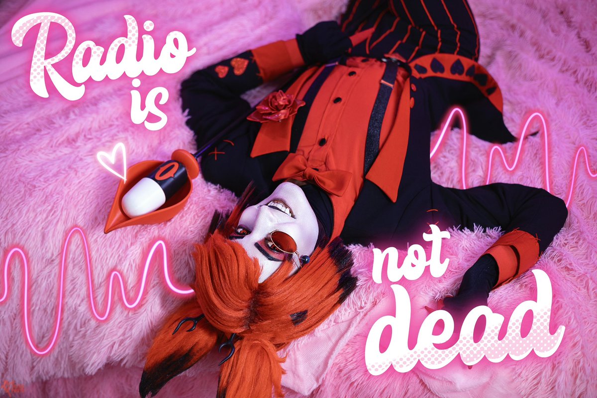 cactus_sonya's tweet photo. Radio is not dead~
…And it not ending this broadcast💕

The deer is waiting for his king🥰

Valentine’s Day outfits and arts are SUCH an inspiration!

.
#hazbinhotel #hazbinhotelalastor #alastor #alastorcosplay #cosplay #vivziepop #radioapple https://t.co/M6N9FPQFY6