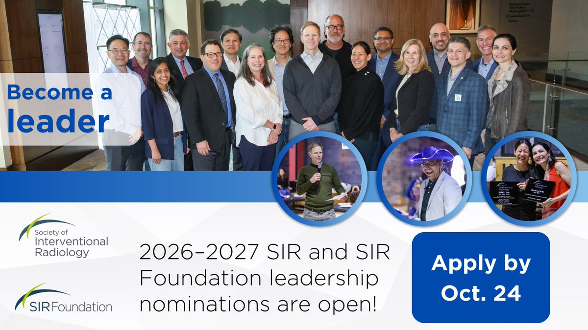 Society of Interventional Radiology tweet media