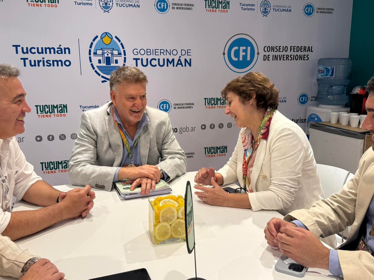 PedroSandilliok's tweet photo. 🌎 Tucumán volvió a ser protagonista en la FIT 2025 y fue un orgullo acompañar esta gran muestra como integrante del Consejo Asesor de Turismo.

https://t.co/swtf3rWMfR https://t.co/wN2BAyozpB