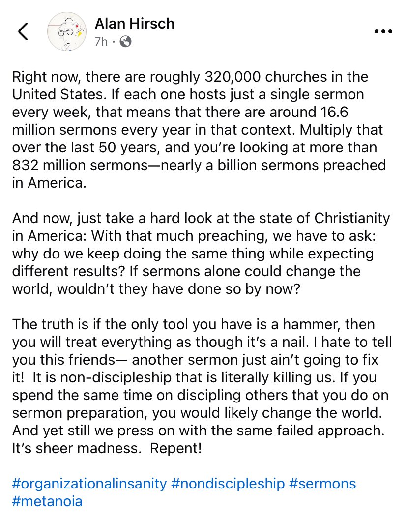 Great questions from my friend, <a href="/alanhirsch/">Alan Hirsch</a>! 👇🏼