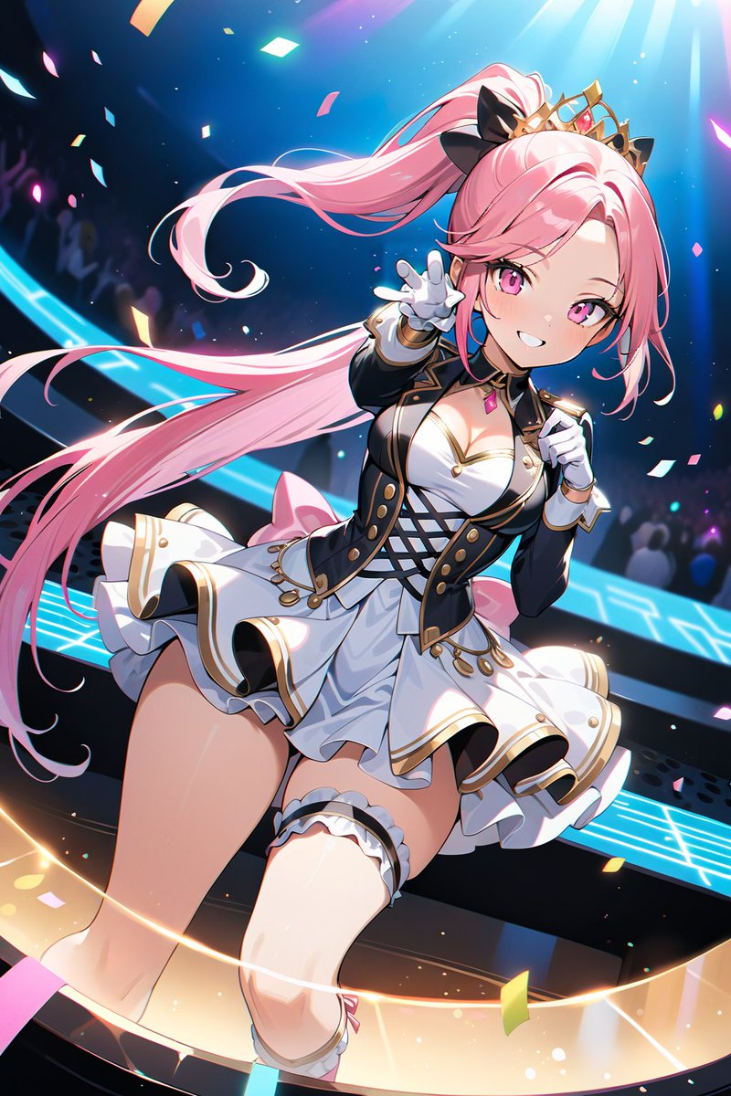 zanteiban's tweet image. #IRIAM 配信者の冬音歌恋さん(@ren_LuminaNeige)のアバターを基ににじさんじの共通衣装でフェスのフィナーレを迎える姿をAI画像生成しました
#StableDiffusionXL #ChromaXL_v1b #t2i #歌恋な絵画
#イロミライ
iromirai.jp/posts/59411574…
#ourtAI
ourt-ai.work/image/6a574666…