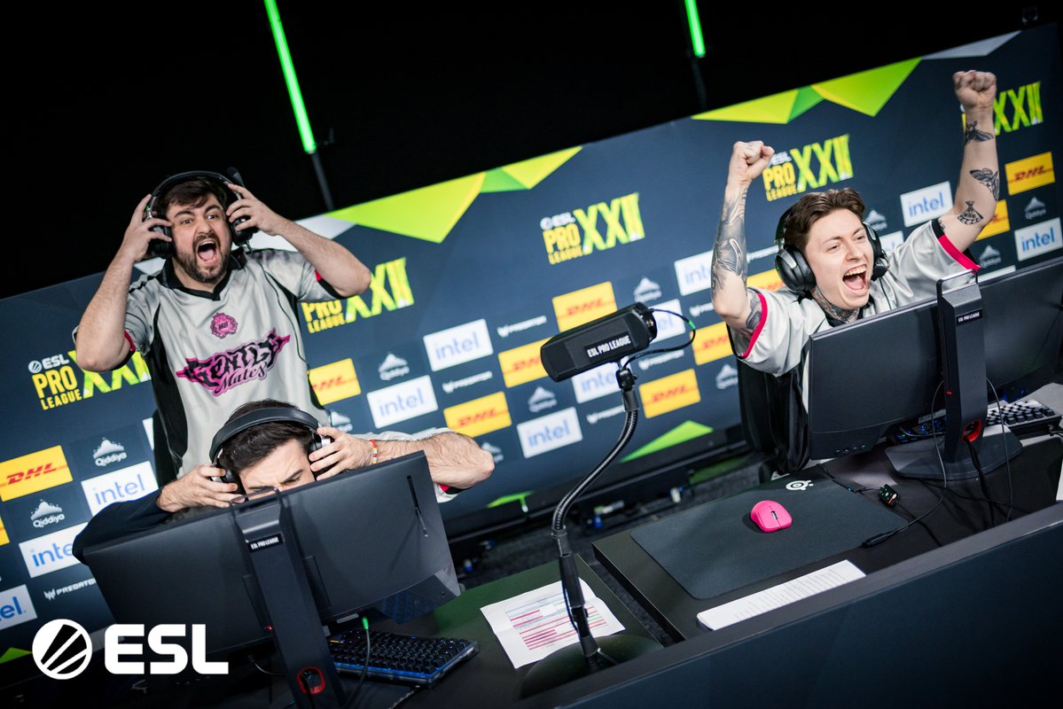 THEY'VE DONE IT AGAIN 🇪🇸🇪🇸🇪🇸🔥

<a href="/gentlemates/">Gentle Mates</a> are setting up a cinderella run after defeating <a href="/G2CSGO/">G2 CS</a> to go 2:0 in Stage 1 at #ESLProLeague S22

2-13 Inferno
13-11 Mirage
13-7 Ancient