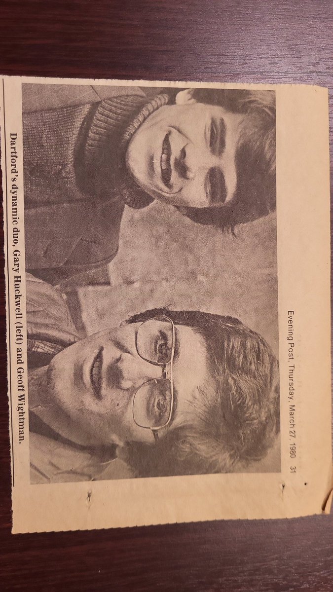 jasondmarchant's tweet photo. @WightmanGeoff I have just been given a folder of old paper clippings and there you are Geoff among the clippings https://t.co/r3yUbGsX6u
