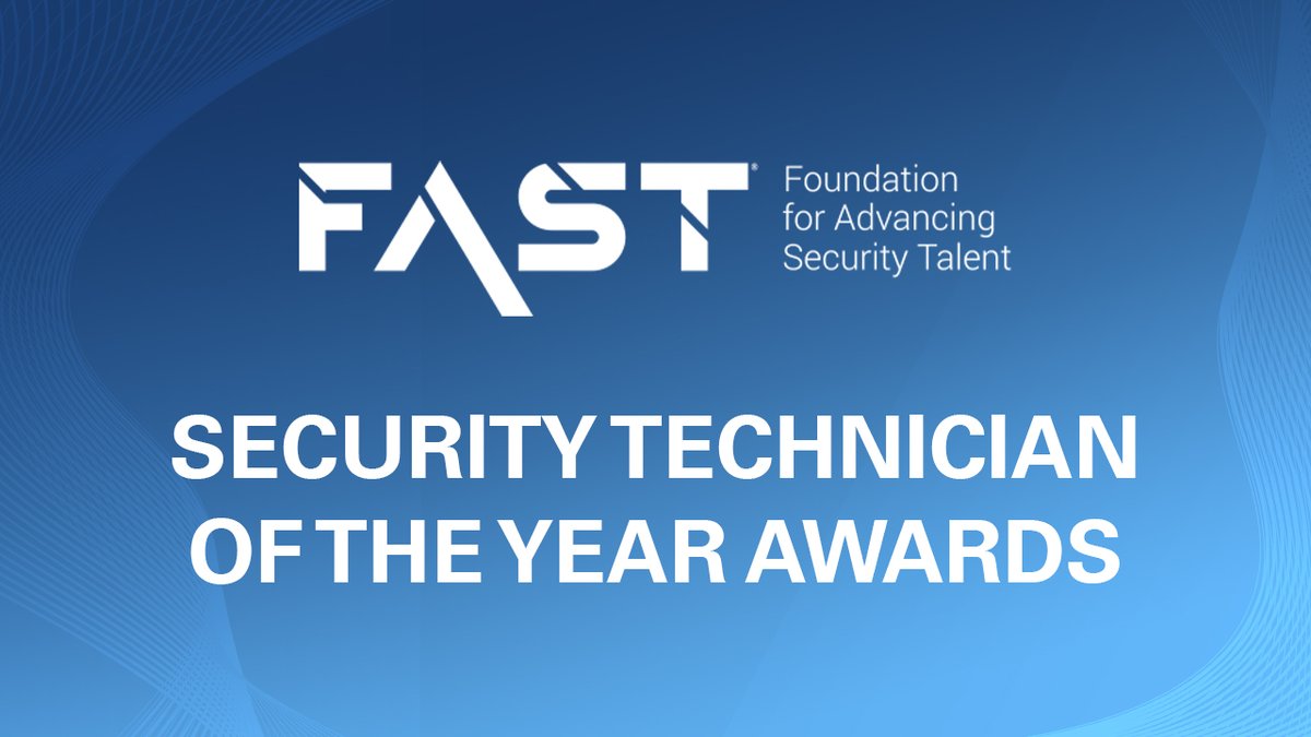 fastadvancing's tweet image. 🎖️Announcing the 2025 Security Technician of the Year Award Winners

👏FAST has named 10 winners for this year&apos;s awards program, which highlights the critical role #securitytechnicians play within our industry.

🔗Learn more: securityindustry.org/2025/09/29/fou… #securityindustry