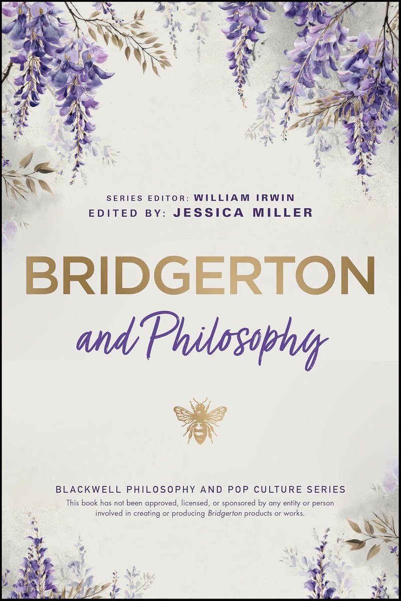 We have a cover <a href="/andphilosophy/">And Philosophy</a> <a href="/PhilosophersEye/">Wiley Philosophy</a>! #Bridgerton #BridgertonNetflix #BridgertonSeason4